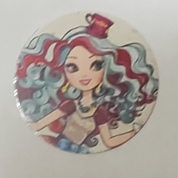 Ever after high bottlecap necklace for 1. On leather cord - Picture 5 of 6